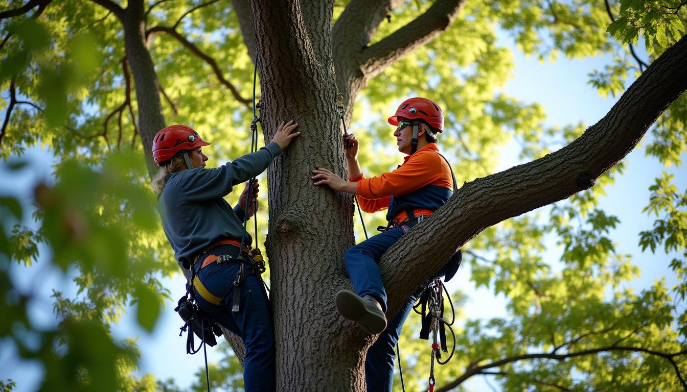 deux-pro-sur-un-arbre